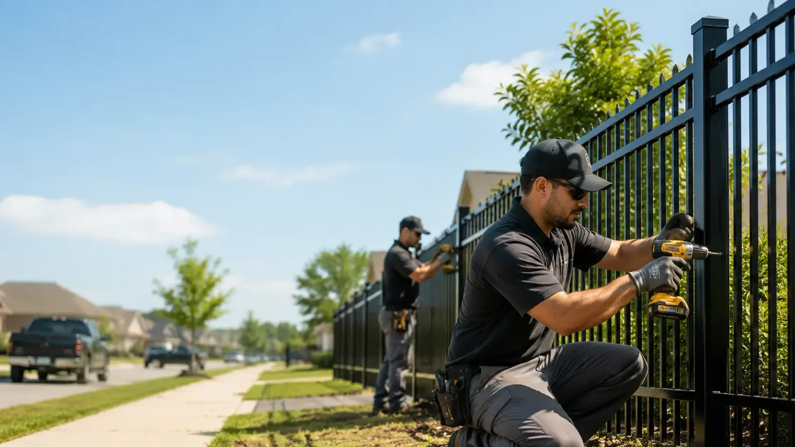 Metal Fence Installation in Morton, PA